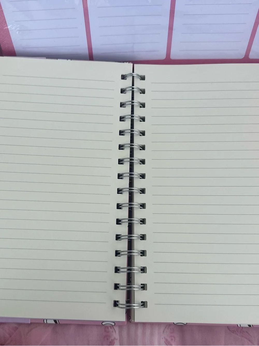 Pusheen Pink Weekly Desk Planner & Notebook with Pen Bundle.